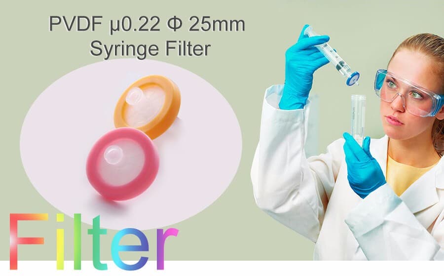 28MM 33MM Hydrophobic Double hplc filter